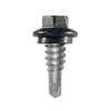 Stitch Lap Self Drilling Metal Roofing Screws (250, Black, 7/8"