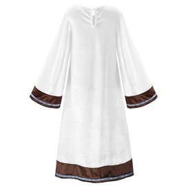 ReliBeauty Boys Saint Joseph Costume Shepherd Costume Saint Costume for Kids with Vest and Headpiece,9-11/150