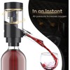 Higfra Electric Wine Aerator, Wine Dispenser Pump, Automatic Wine Pourer,