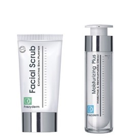 Frezyderm Facial Scrub 100ml Moisturizing Plus Cream 30 50ml