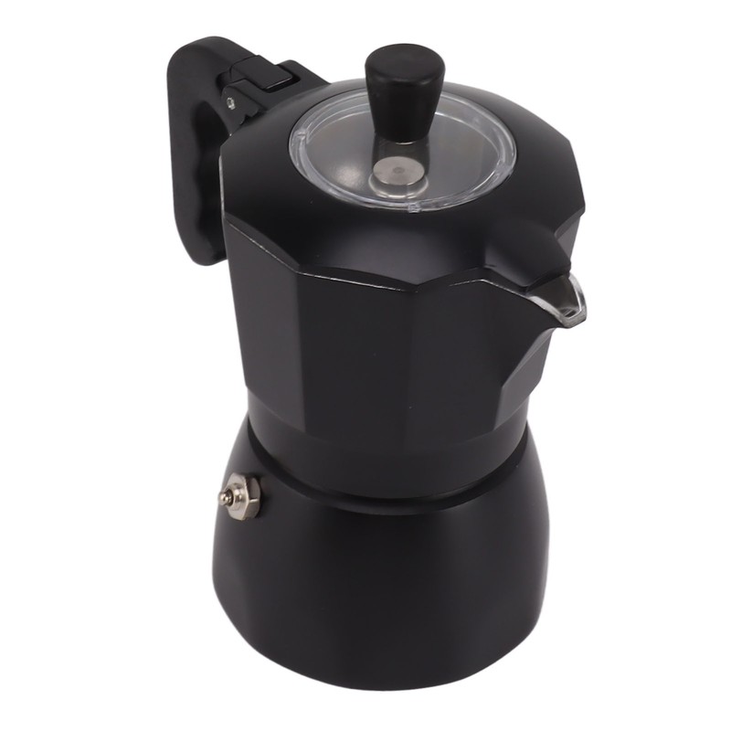 Moka Pot Italian Coffee Maker Easy To Operate Aluminum Coffee