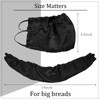 5PCS Beard Bib Beard Bandana Beard Covers, Adjustable Breathable Washable