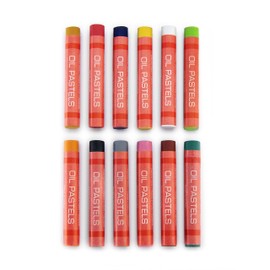 Royal & Langnickel Small Oil Pastels - Assorted Colours (Pack of 12)