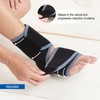 SANICO Ankle Brace - Elastic Foot Bandage with Compression -