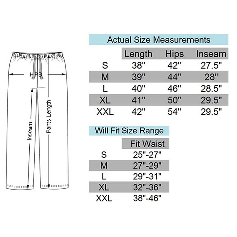 Lavenderi Women's Silk Satin Pajama Pants, Long Sleep Pants with