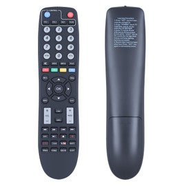 TCNOUMT SXRCU03 Fernbedienung Ersatz Passend für Octagon WL Full HD Sat IP-Receiver sfx6018, SX RCU 03, SX88, SX88+, SX888, SX89, SX889, SF8008, Schwarz