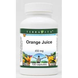 Orange Juice - 450 mg (100 Capsules, ZIN: 521027) - 3 Pack