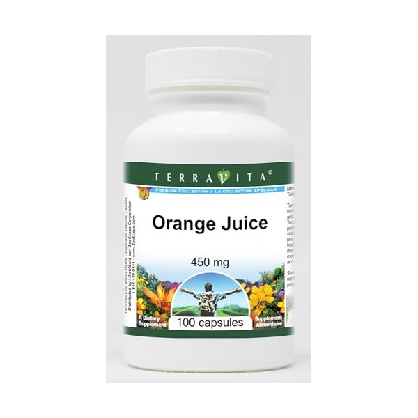 Orange Juice - 450 mg (100 Capsules, ZIN: 521027) -