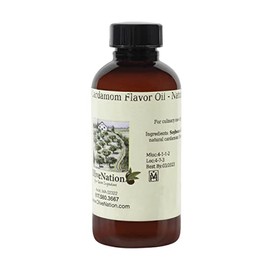Cardamom Flavoring Oil, OliveNation Cardamom Flavor Oil - Natural for Sweet & Savory Baking, Cooking & Beverages, Sugar Free, Vegan - 32 oz