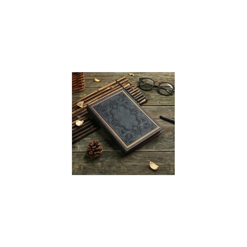 Victoria`s Journals Vintage notebook, Old book A5 journal, Leather Travel