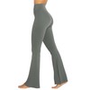 Sunzel Flare Leggings, Crossover Yoga Pants with Tummy Control, High