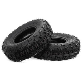 REALLYCNC FORERUNNER 22x7-10 Front ATV Tires 22x7x10 6PR Mud Sand Snow and Rock Tires Tubeless Knobby Sport, Set of 2