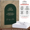 LYMA Bedding Fitted Sheet Set, Oeko-Tex Certified, Double Brushed Nanoplush