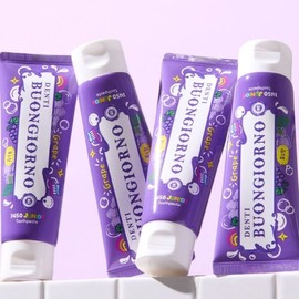 Dentibonjourno 1450 High Fluoride Junior Toothpaste Grape Flavor 80g 4-Pack / 덴티본조르노 일사오공 고불소 주니어 치약 포도향 80g 4개입