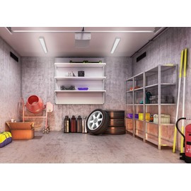 Nuvo 65/1082 LED Fixtures, 48 inches, White