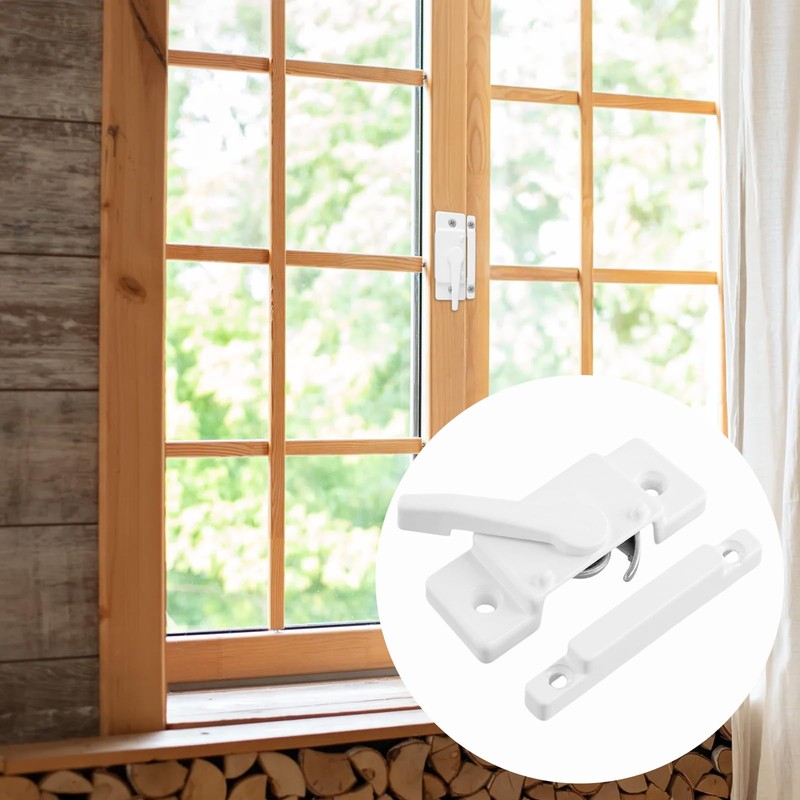 FUNSUEI 10 Pack Cam Action Sash Locks, Window Sash Locks
