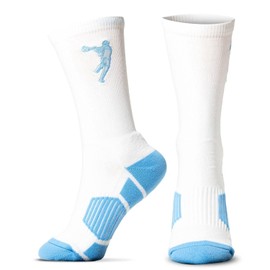 ChalkTalkSPORTS Lacrosse Performance Crew Socks - Player - Set of 3 - Lacrosse Mid-Calf Socks - Adult