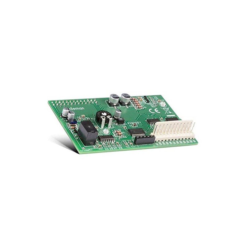 Whadda Oscilloscope & Logic Analyzer Shield for Raspberry Pi® Digital