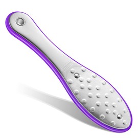 MR.GREEN Lima de Pie de Pedicura, Raspador Archivo de Pies de Doble Faz para Eliminar la Piel Dura, Herramienta de Pedicura para Cuidado de Pies(morado)