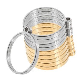 Sosoport 10pcs Stainless Steel Open Back Bezels for Jewelry Making Unique Hollow Frame Pendants for Resin Crafting DIY Necklaces Earrings Blank Connectors