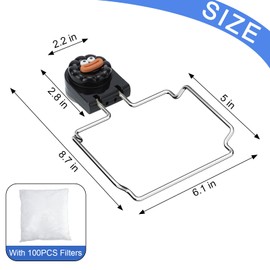 Kitchen Sink Strainer Basket, Suction Cup Food Catcher, Foldable Waste Filter Rack, Sink Drain Basket, Hanging Dishcloth Holder with100PCS Filter Mesh Bags (Black)