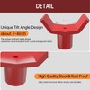 ForoGore Red Bottle Jack Adapter for 12t Jack Heavy Duty