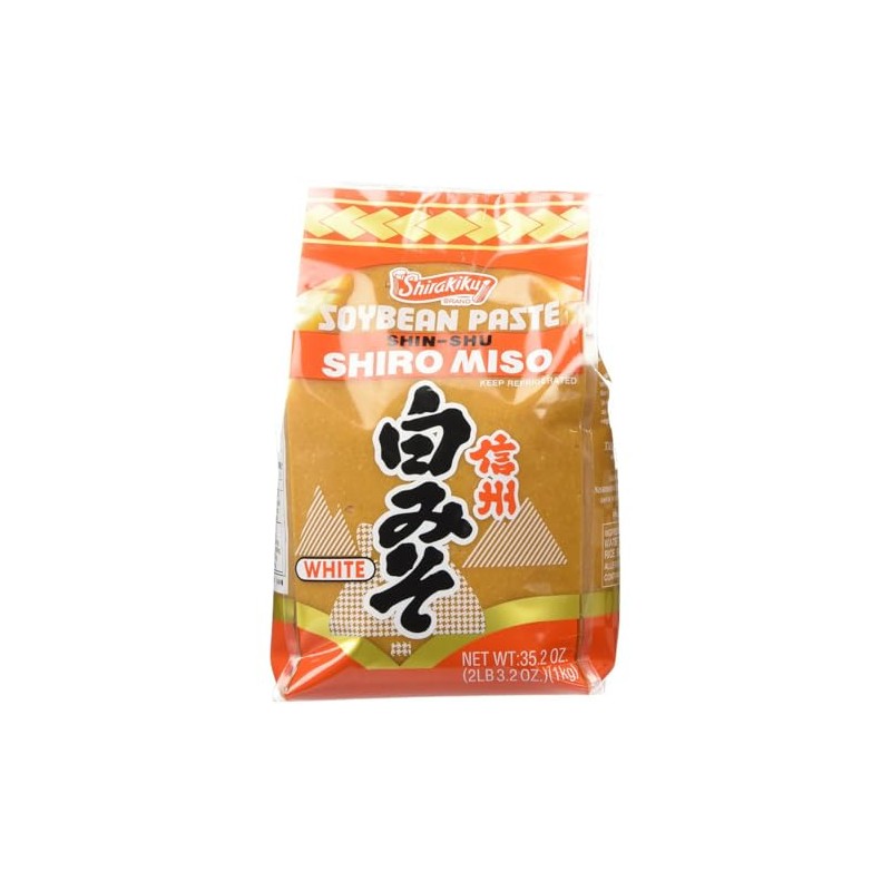 Shirakiku White Miso Soybean Paste (Shiro Miso) - 2.2 Lb