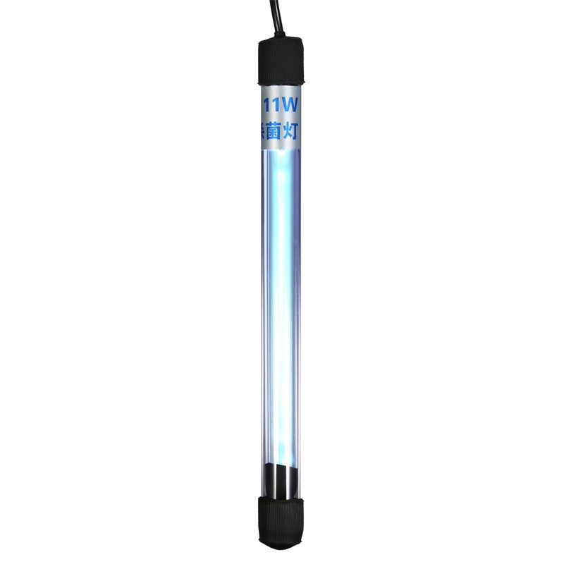 11W UV Light Sterilization Lamp Submersible Ultraviolet Sterilizer Water Disinfection