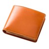 [New model] [British Green] Bridle Leather Bifold Wallet - brown