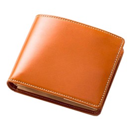 [New model] [British Green] Bridle Leather Bifold Wallet - brown -