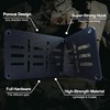 DEERCO Tactical molle Hook and Loop Panel Organizers Insert Backpack