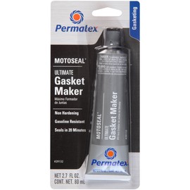 Permatex 29132-6PK MotoSeal 1 Ultimate Gasket Maker Grey, 2.7 oz. (Pack of 6)