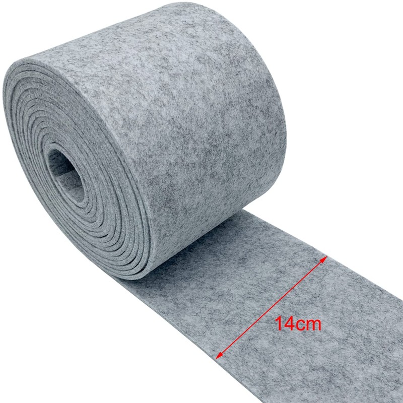 aufodara Felt Roll 14 cm x 500 cm Felt Fabric