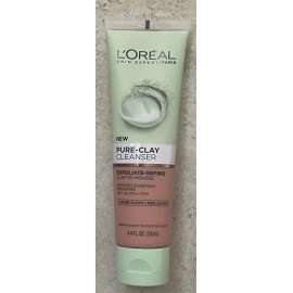 Pure L'Oreal Pure-Clay Cleanser Exfoliate-Refi