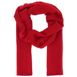 Women's Scarf Sequins 20% Cotton 80% Viscose - Long and Rectangular Maxi Scarf 180 cm x 70 cm - Glittering Original Cloths Modern and Fashionable - Wedding Stole, bordeaux