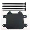 Motorcycle Front Number Plate,Durable ABS Plastic Front License Plate for