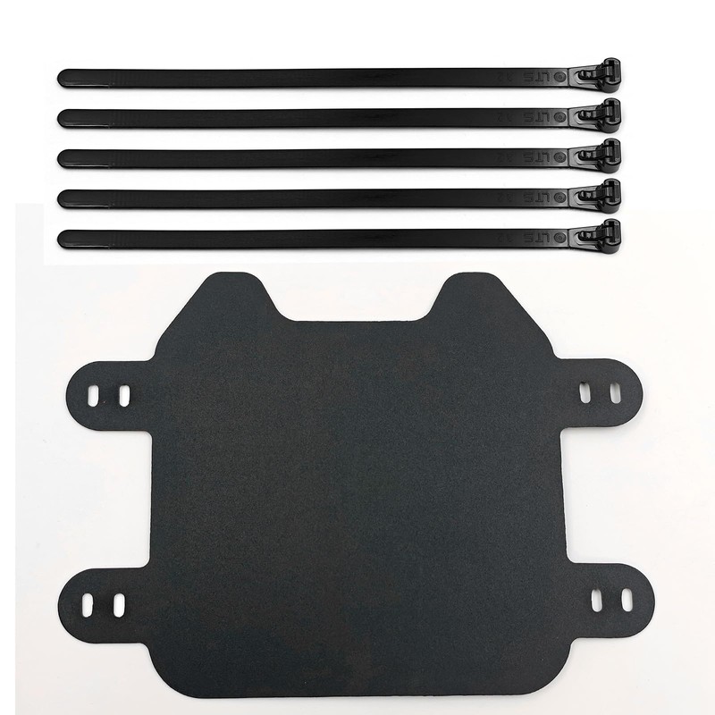 Motorcycle Front Number Plate,Durable ABS Plastic Front License Plate for