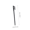 BIUDECO Strong Cast Iron Tent Nails 2pcs Camping Stakes for