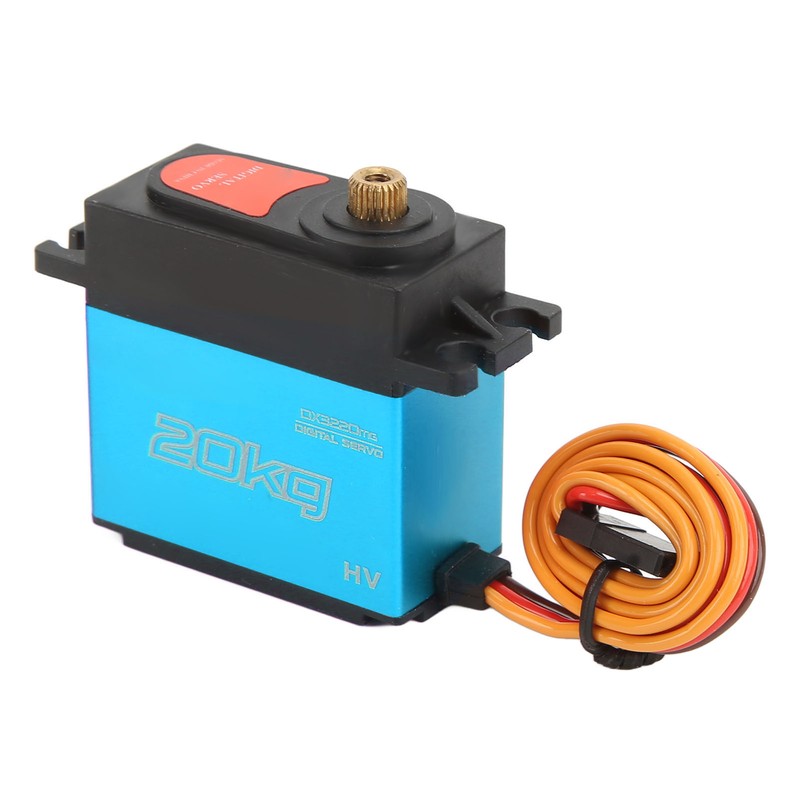 20KG RC Digital Servo 180 Degree Rotation High Speed Metal