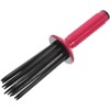 FOMIYES Bristle Curly Hair Comb Curling Roll Comb Hair Curler
