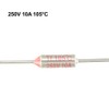 uxcell 250V 10A 105 Celsius Circuit Cut-off Temperature Thermal Fuse