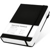 CAGIE B5 Lined Notebook - Black