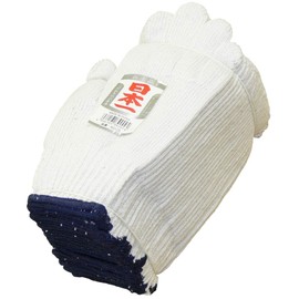 Ace Glove AG125 Nihon Ichi Work Gloves, Cotton Blend, 3 Pieces, Silver Seals, 12 Pieces, 7 Gauge, 26.5 oz (750 g), One Size Fits All