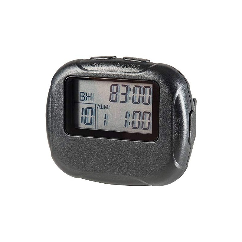 KASPER & RICHTER Unisex - Adult Stopwatch 762310 Stopwatch, Black,