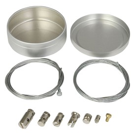 BIKE IT Motorcycle Emergency Cable Repair Kit Brake Clutch Cable Roadside Temporary Repair Kit