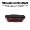 FameFame 3 Pack Hardwood Piano Caster Cups Floor Protector Solid