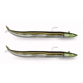 Fiiish Double Combo Off Shore Crazy Sand Eel + Rattle No.2-15cm - 20g - Or - CSE5003