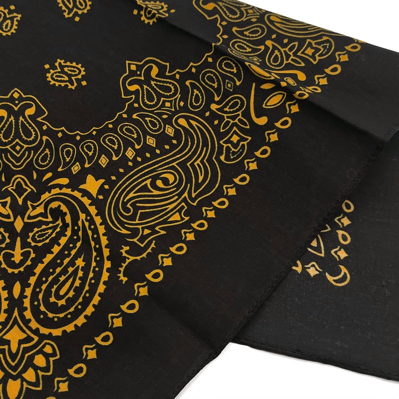 kakatrend Bandana, Paisley, Triangular Width, Adult, 100% Cotton, Fashionable, Handkerchief,