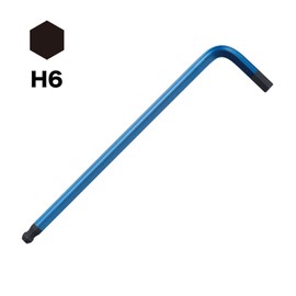 VESSEL 8900BP Hexagonal Bar Rainball L-Type Wrench Opposite Side 0.2 inch (6 mm)