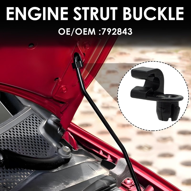 4 x Bonnet Rod Bracket OEM 792843 Bonnet Attachment Clips